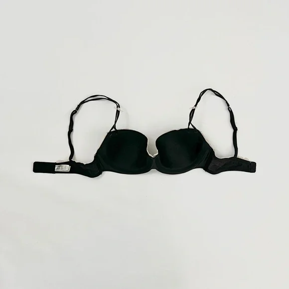 b.tempt’d | balconette vintage-inspired underwire demi lace push up bra | sz 34c - Picture 5 of 8